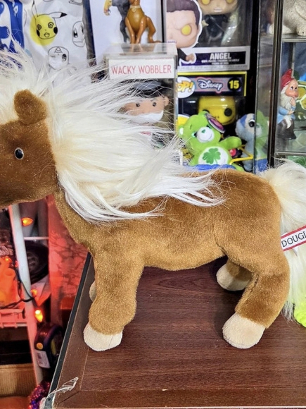 Douglas Plush Horse Stuffed Animal Brown & White Like New